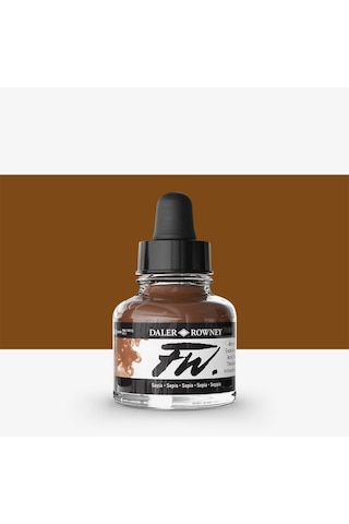 Daler Rowney Fw Ink Akrilik Mürekkep 29.5 Ml Sepia 251 Diğer