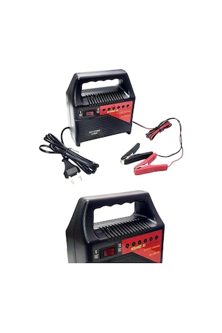 Tr Akü Şarj Cihazı - Araba Motosiklet Tekne Aküleri Akülü Çocuk Araçları İçin 6 Volt Ve 12 Volt
