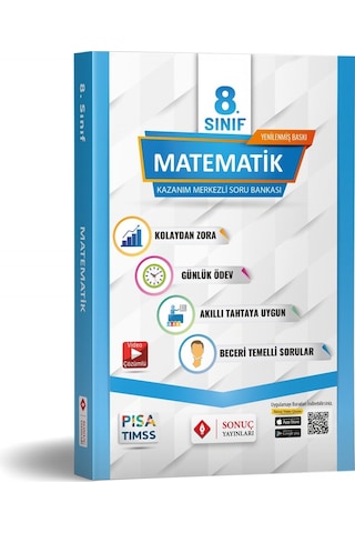 8.Sınıf Matematik Modüler Set Sonuç Yayınları Ortaokul