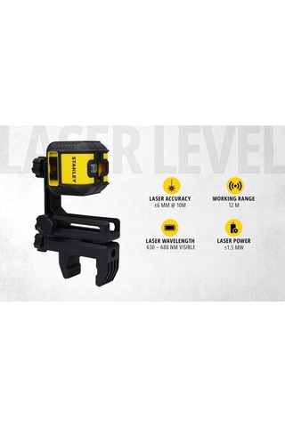 Cubix Cross Line Red Beam Laser Stht77498-1