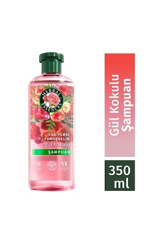 350 Ml Gül Kokulu Şampuan, Kadifemsi Yumuşaklık Ve Doğal İçerik