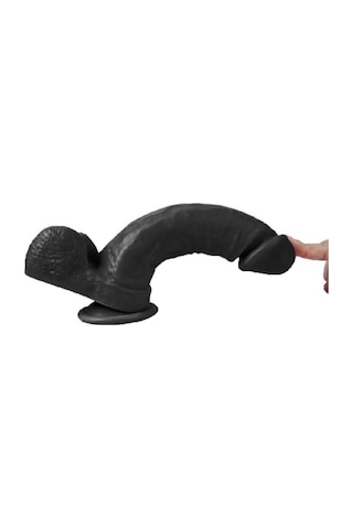 Hızlı Express King 22 Cm Realistik Zenci Penis Vantuzlu Gerçekçi Kalın Dildo