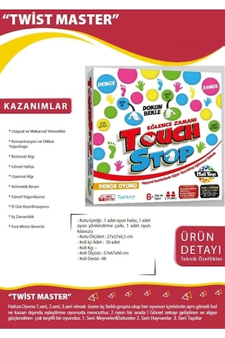 Twister Master Denge Oyunu Yeni Versiyon Çok Renkli