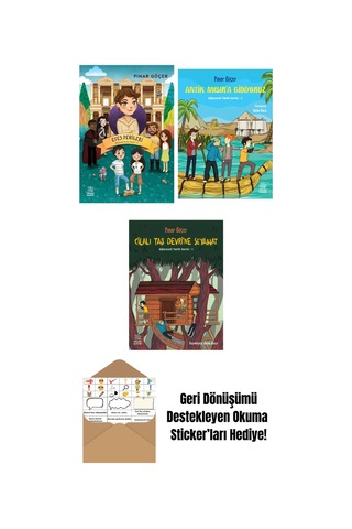 Efes Perileri Efsanevi Yerler Serisi 3 + Antik Mısır A Gidiyoruz Eğlenceli Tarih Serisi 2 + Cilalı Taş Devri Ne Seyahat Eğlenceli Tarih Serisi 1