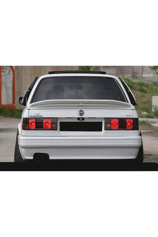 Bmw E30 1984-1991 Çift Kat Spoiler-fiber-astarlı-boyasız