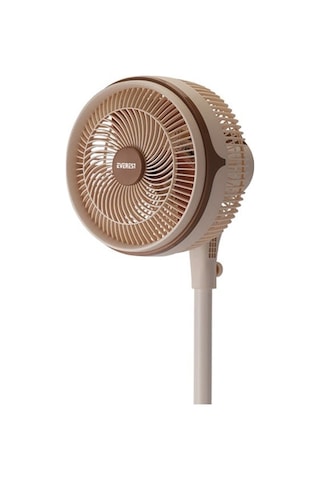 Everest Fan13 Olympos Air Krem/gold 10 80w 3 Hız Kademeli 2000rpm Çift Motorlu Retro Vantilatör