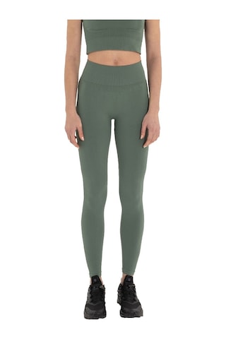 Inguz Seamless Toparlayıcı Yoga Tayt Yeşil