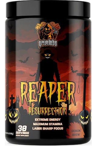 Grimlabs Reaper Resurrectıon Demon Brew 30 Servıngs Preworkout+mk