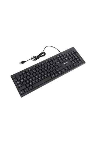 Wozlo WZ-801 Usb Kablolu Fiber Doku Standart Q Klavye