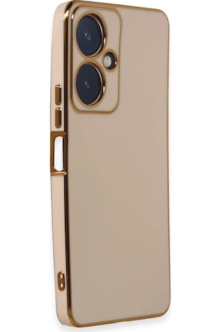 Newface Vivo Y27 Kılıf Volet Silikon Glblseme - 91 - Pembe