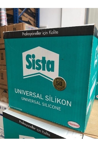 Sista Beyaz Silikon 280 Ml 20 Adet 1 Koli