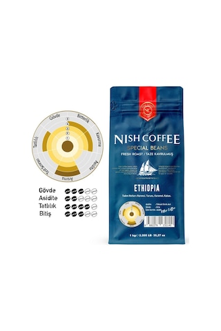 Nish Filtre Kahve Ethiopia 1 KG
