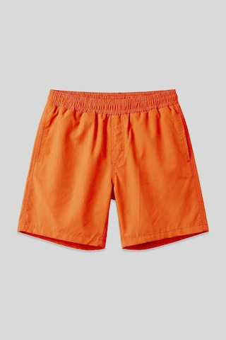 Tommylife Neon Oranj Hızlı Kuruyan Standart Fit Erkek Deniz Şortu - 81237