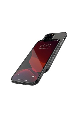 Apple Uyumlu iPhone 12 Uyumlu Zore İmax Silikon-siyah Siyah -