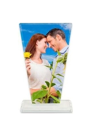 Sublimasyon Beyaz Kristal Plaket 1016