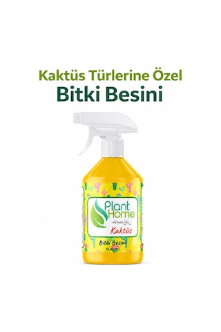 Kaktüs Ve Sukulent Bitki Besini Sprey Form Kolay Uygulama 500 Ml