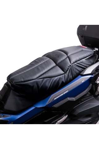 GP Kompozit Honda ADV 350 2023-2025 Uyumlu Motosiklet Konfor Sele Kılıfı Siyah