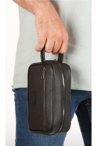 Newish Polo Portföy Stil El Çantası-vegan Suni Deri-np2219 Siyah