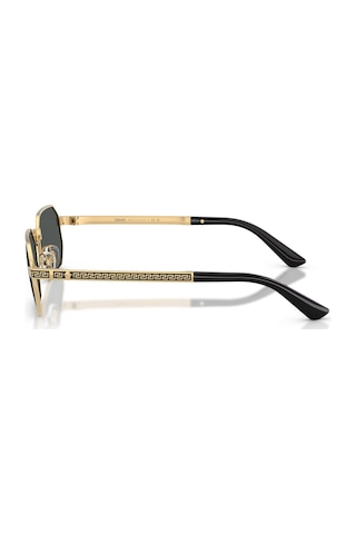 Versace Ve 2297 100287 54 Erkek Geometrik Gold Metal Güneş Gözlüğü Altın