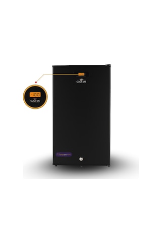 Cool Life 91 Litre Siyah Dijital Göstergeli 12/24 V Buzdolabı