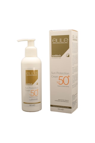 Elile Sunblock Sun Protection Güneş Koruma Kremi SPF50+ 150 ML