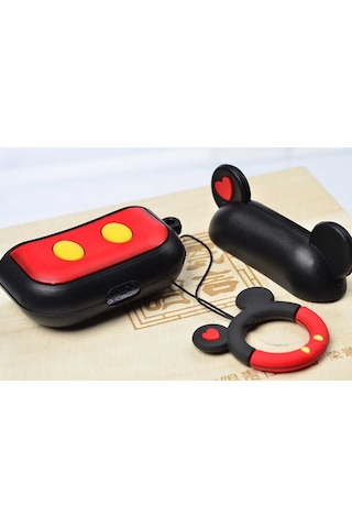 Kilifone - Apple Uyumlu AirPods Pro - Kılıf Darbelere Karşı Dayanıklı Koruyucu Silikon Kılıf Airbag 12 No3 - Şeffaf