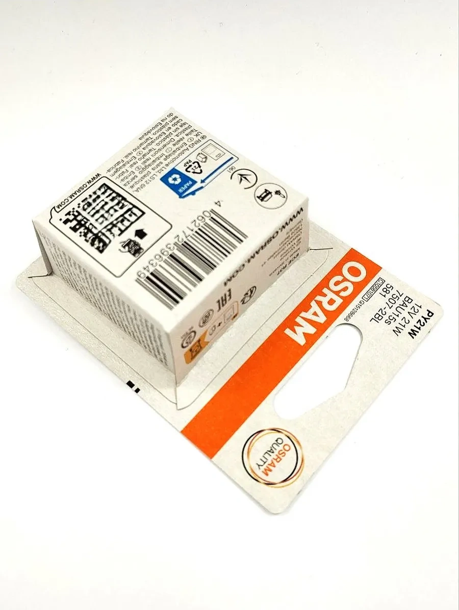 Osram Otomobil Sinyal Lambası Py21w 2 Adet 342114415