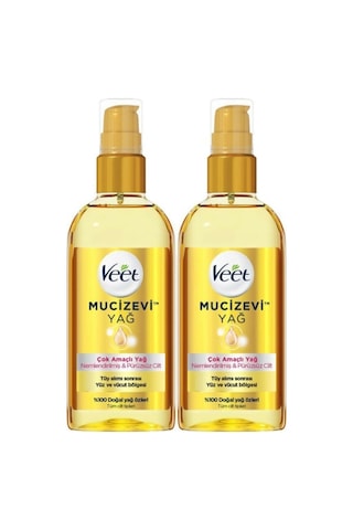 Veet Çok Amaçlı Nemlendirici Mucizevi Yağ 100 ML x 2 Adet