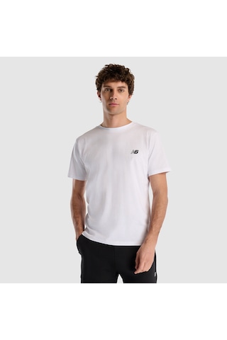 New Balance Erkek T-shirt Mnt1537-wt Beyaz