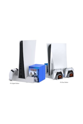 Playstation 5 Çok Amaçlı Soğutucu Ve Şarj Standı