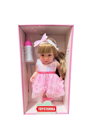 30 Cm Gerçekçi Yenidoğan Bebek Sesli Oyuncak Et Bebek 89324190
