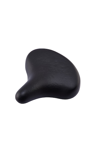 Bisiklet Sele Ultra Geniş E-Bıke&Bisiklet Uyumlu Elastomer Yaylı 27 x 24 CM Siyah