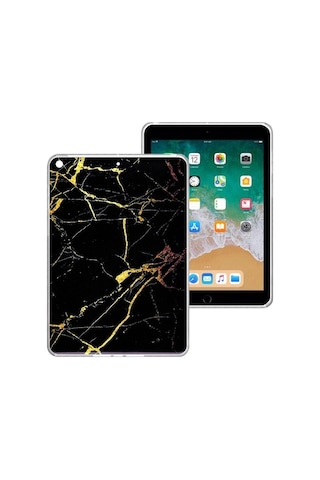 Apple Uyumlu iPad Mini 2 3 Baskılı Silikon Kılıf Bk-141