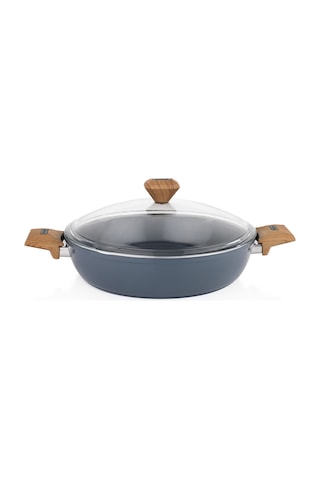 Schafer Fiesta Seramik Basık Tencere 30 Cm-siyah Schafer Fiesta Seramik Basık Tencere 30 Cm-siyah