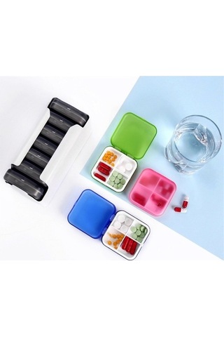 Tongxida Modasına Taşınabilir Mavi Seyahat Sayfa Saklama, Hap Hap Çekmece Ana 4 Fluz, Bosphorus Mavi