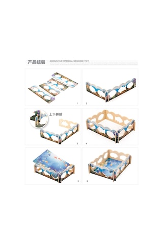 Ahşap Manyetik Balık Tutma Oyunu - Mıknatıslı Balık Tutma Oyunu