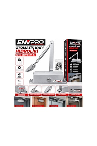 No-3 Otomatik Kapı Hidrolik 45-65kg Emv-5378 5728