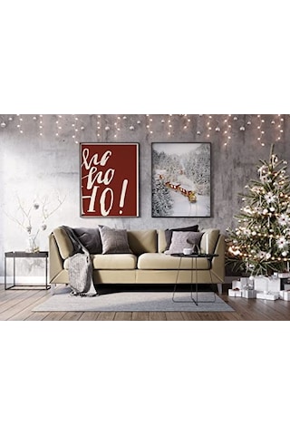 Çerçeveli Çoklu Tablo Çerçeveler Dekorasyon Ev Dekoru Konsept Siyah Çerçeve Özc-387-30x40