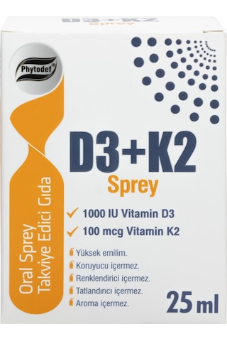 Phytodef D3 + K2 Sprey 25 ML