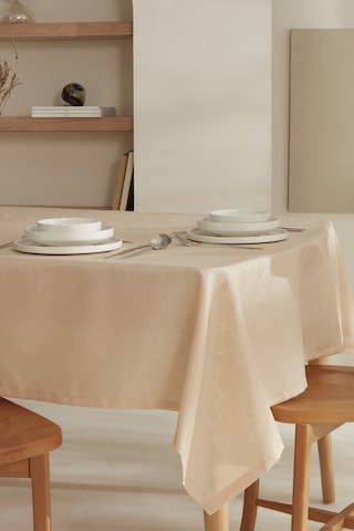 Karaca Home Pebble Masa Örtüsü Ekru Ekru