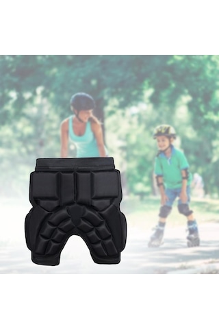 Flybuy Suntek Kalça Koruma Yastığı, Yastıklı Koruyucu, Kayak/bmx, L Boy Siyah