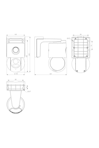 Tiandy Tc-h363u Spec:w/4g/u/se/4mm/v4.0 3mp Fixed Color Maker 4g Pt Solar Kamera