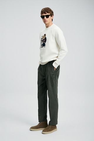 Lufian Storm Erkek Sweatshirt Kırık Beyaz Kırık Beyaz 112030172100510 Beyaz