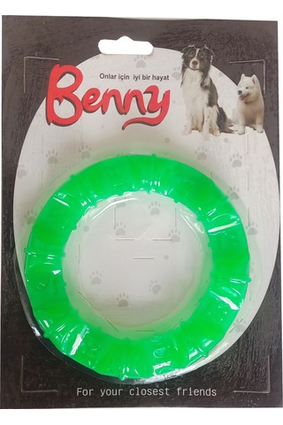 Benny Köpek Oyuncağı Yuvarlak Şekilli 11,5 Cm Yeşil