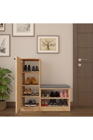 Safir Meşe Ayakkabılık A-12 Çok Renkli