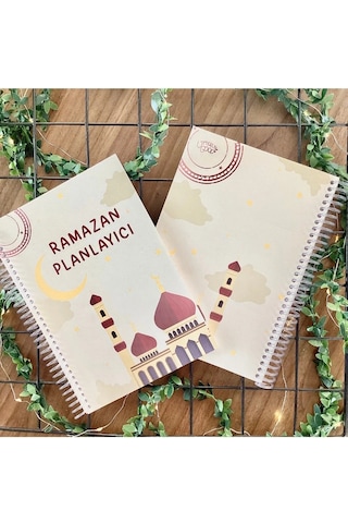 Ramazan Planlayıcı Cüz, Teravih, Oruç, Günlük Planlama, Hatim, Sticker Hediyeli Çok Renkli