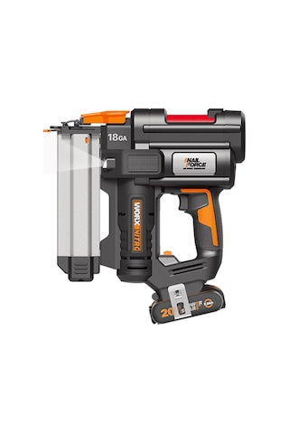 Worx Wx842 20volt/2.0ah Li-ion 15-50mm Profesyonel Şarjlı Çivi Çakma Makinesi + 2700 Adet Yedek Çivi