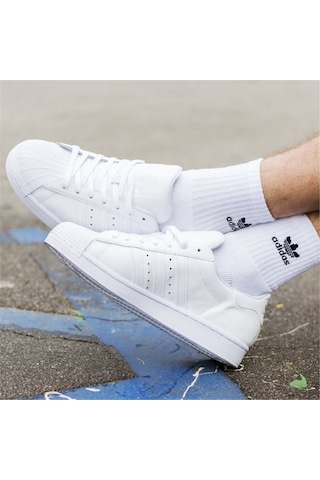 Adidas Superstar Erkek Sneaker Beyaz