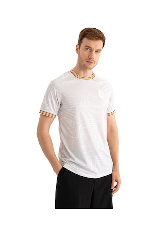 Gsstore Galatasaray Match Day T-shirt E232274 Beyaz - Bej