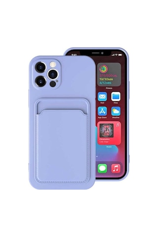 Apple Uyumlu iPhone 12 Pro Kılıf Zore Ofix Kapak Lila
